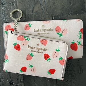 Kate Spade Wild Strawberries Wallet & Cardholder